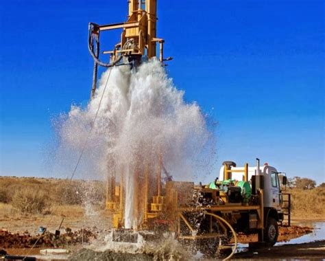 water well borehole drilling rig